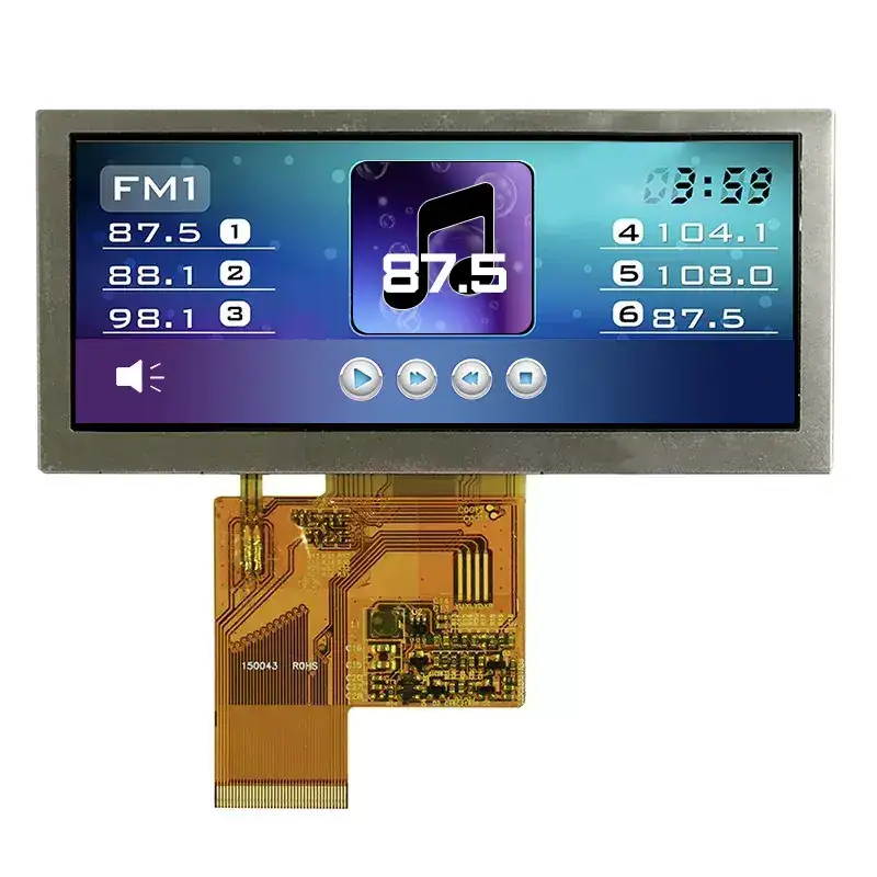 Защо лентовите TFT модули са идеални за промишлени контролни панели