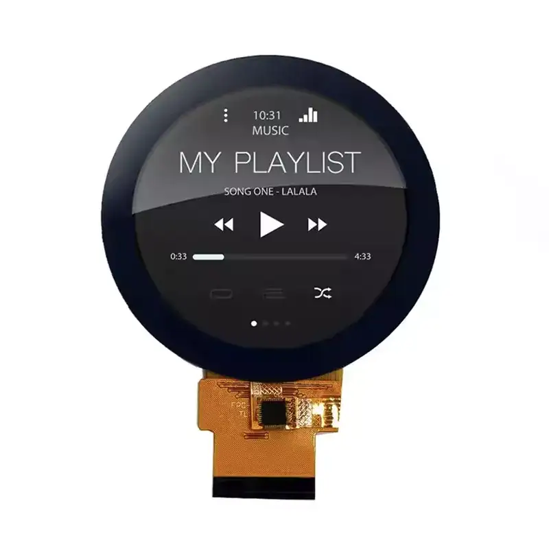 Какви са приложенията на кръгъл TFT LCD модул