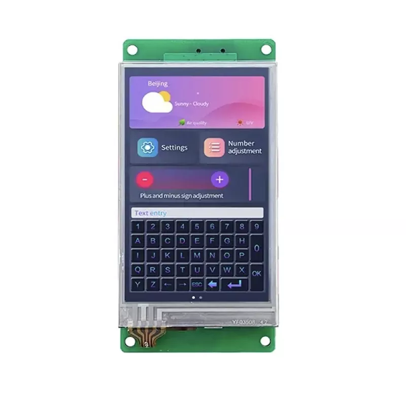 3.5 '' 480x800 IPS резистивен TOFT TFT модул