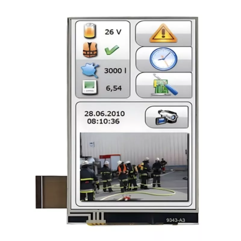 3.97 '' 480x800 резистентен Touch IPS TFT модул