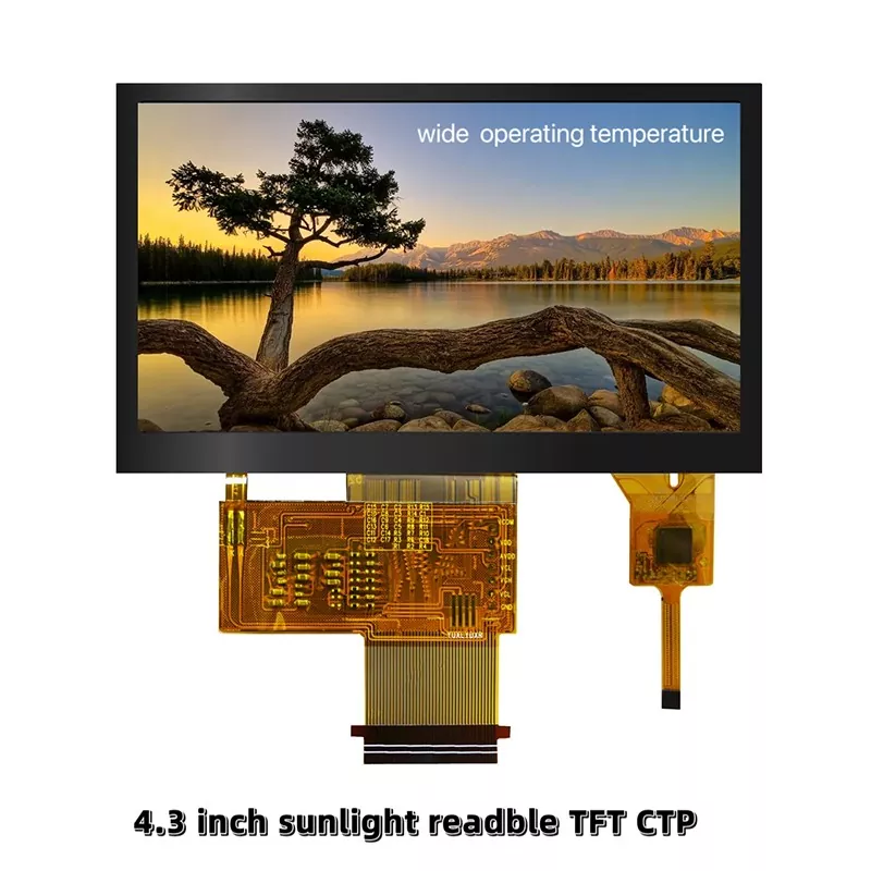 4.3 инча 480x272 с TFT модул TFT на сензорен екран
