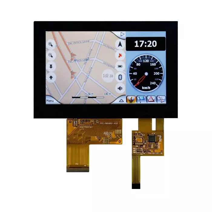 5 -инчов 800x480 Трансфективен TFT модул