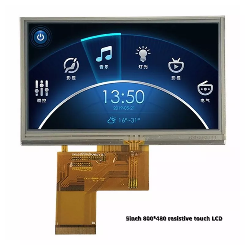 5 -инчов резистентен TFT модул TFT