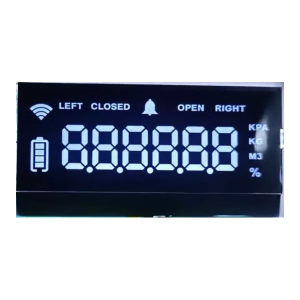 VX50472 VA сегмент LCD модул